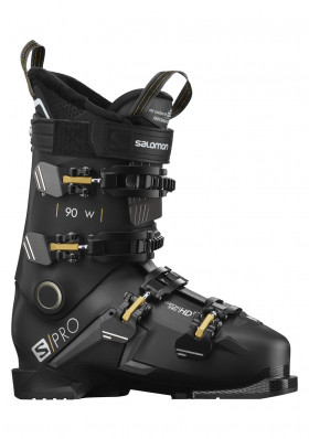 Dámska lyžiarska topánky Salomon S / PRO 90 W BLACK / Bellu